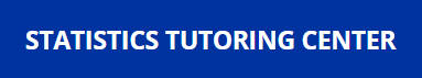 Statistics Tutoring Center